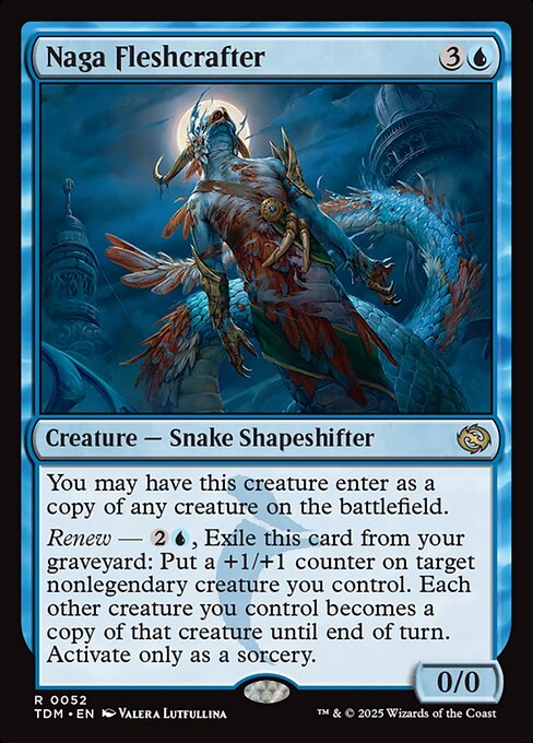Naga Fleshcrafter (52) [Tarkir: Dragonstorm]