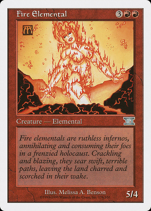 Fire Elemental (176) [Classic Sixth Edition]