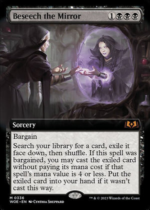 Beseech the Mirror (336) [Wilds of Eldraine] [Extended Art]