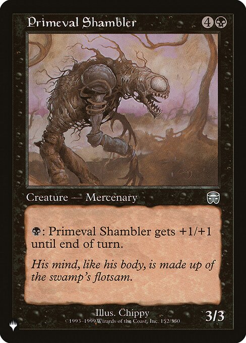 Primeval Shambler (MMQ-152) [The List]