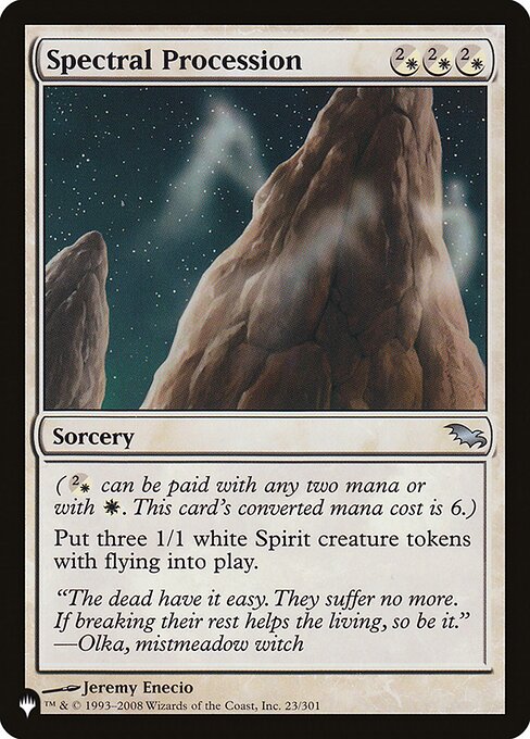 Spectral Procession (SHM-23) [The List]