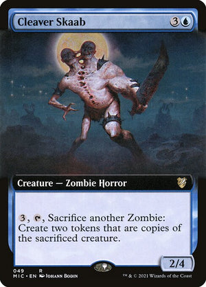 Cleaver Skaab (49) [Midnight Hunt Commander] [Extended Art]