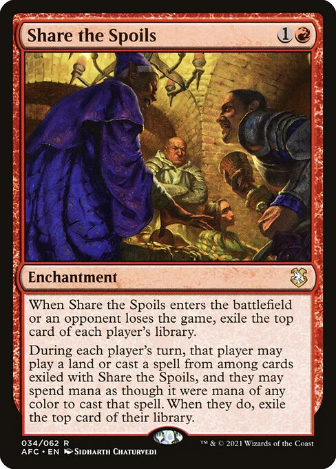 Share the Spoils (34) [Forgotten Realms Commander]