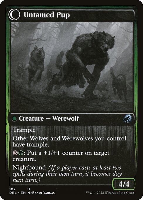 Hound Tamer // Untamed Pup (187) [Innistrad: Double Feature] Reverse