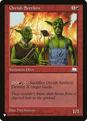 Orcish Settlers (WTH-112) [The List]