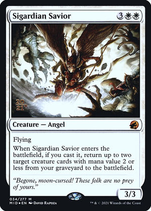 Sigardian Savior (34s) [Innistrad: Midnight Hunt Promos]
