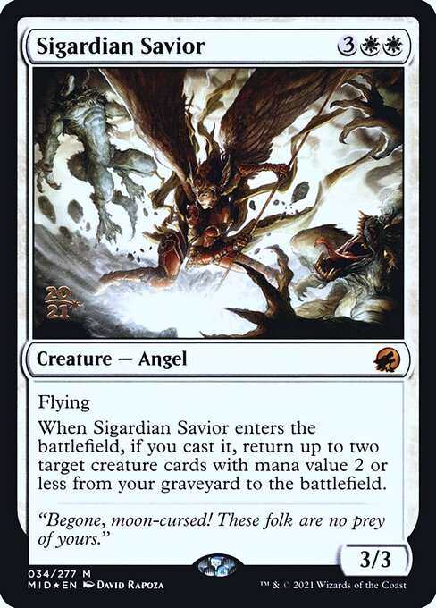 Sigardian Savior (34s) [Innistrad: Midnight Hunt Promos]