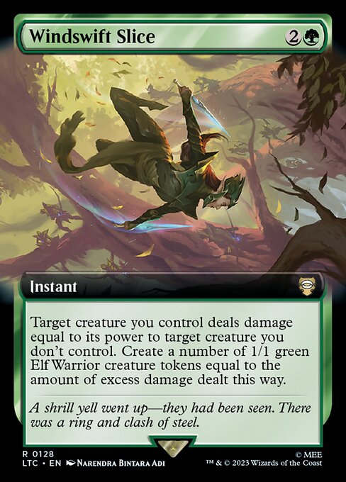 Windswift Slice (128) [Tales of Middle-earth Commander] [Extended Art]