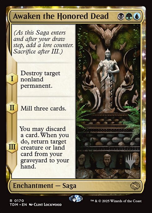 Awaken the Honored Dead (170p) [Tarkir: Dragonstorm Promos]