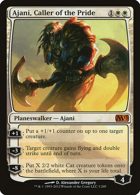 Ajani, Caller of the Pride (1) [Magic 2013]