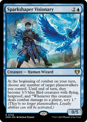 Sparkshaper Visionary (726) [Commander Masters]
