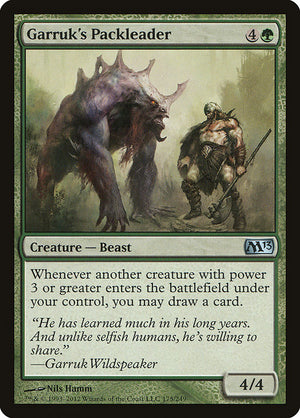 Garruk's Packleader (175) [Magic 2013]