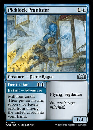 Picklock Prankster // Free the Fae (64) [Wilds of Eldraine]