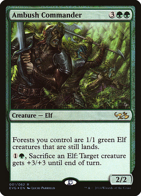 Ambush Commander (1) [Duel Decks Anthology: Elves vs. Goblins]