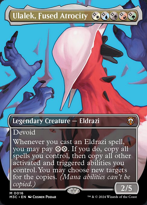 Ulalek, Fused Atrocity (16) [Modern Horizons 3 Commander]