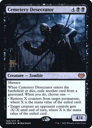Cemetery Desecrator (100s) [Innistrad: Crimson Vow Promos]