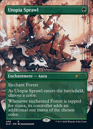 Utopia Sprawl (409) [Secret Lair Drop] [Borderless]