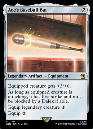 Ace's Baseball Bat (170) [Doctor Who]