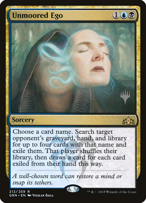 Unmoored Ego (212p) [Guilds of Ravnica Promos]