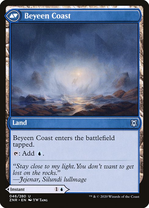 Beyeen Veil // Beyeen Coast (46) [Zendikar Rising]