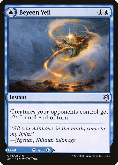 Beyeen Veil // Beyeen Coast (46) [Zendikar Rising]