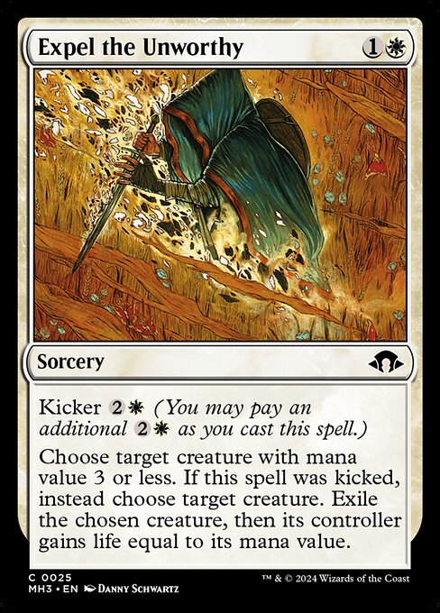 Expel the Unworthy (25) [Modern Horizons 3]