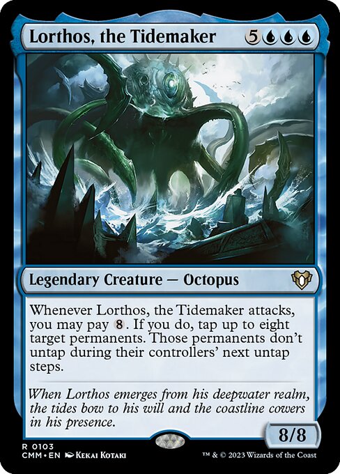 Lorthos, the Tidemaker (103) [Commander Masters]