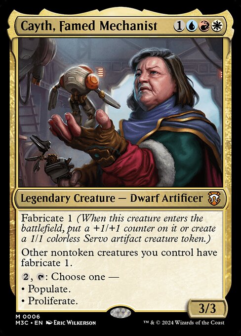 Cayth, Famed Mechanist (6) [Modern Horizons 3 Commander]