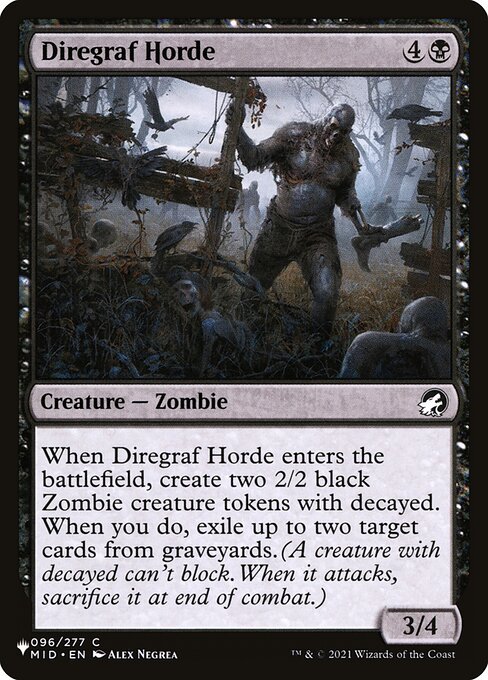 Diregraf Horde (MID-96) [The List]