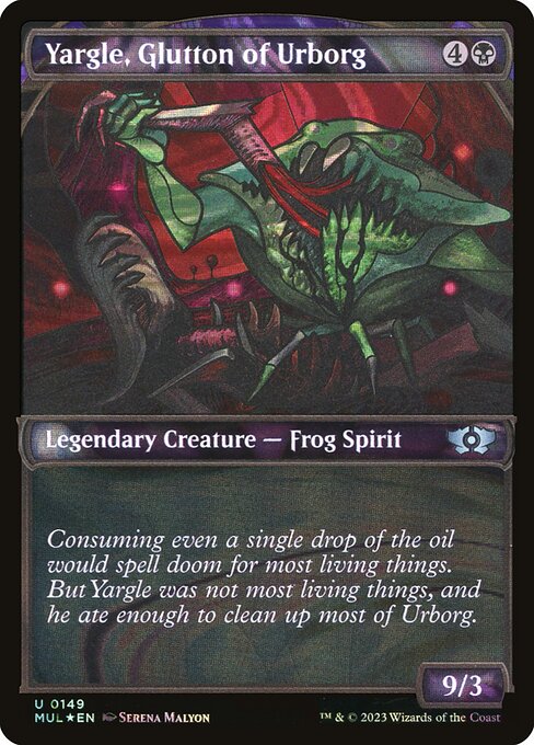 Yargle, Glutton of Urborg (149) [Multiverse Legends] [Showcase]