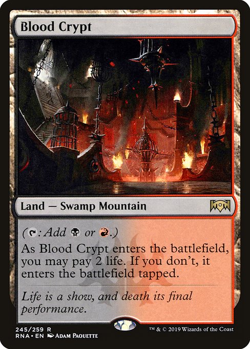 Blood Crypt (245) [Ravnica Allegiance]