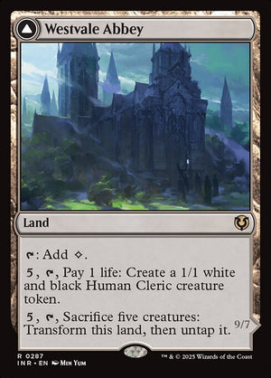 Westvale Abbey // Ormendahl, Profane Prince (287) [Innistrad Remastered]