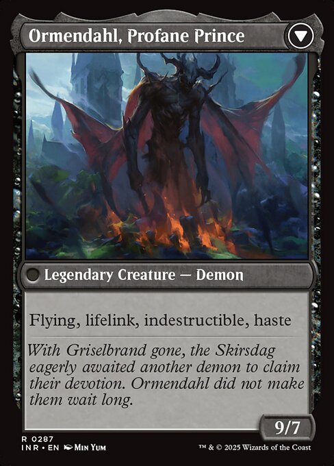 Westvale Abbey // Ormendahl, Profane Prince (287) [Innistrad Remastered]