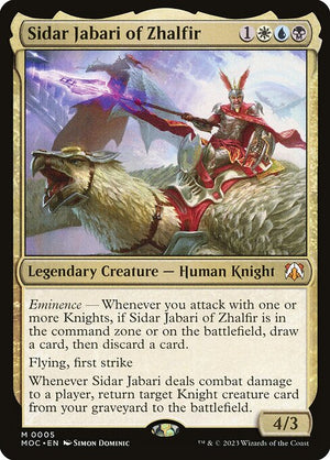 Sidar Jabari of Zhalfir (5) [March of the Machine Commander]