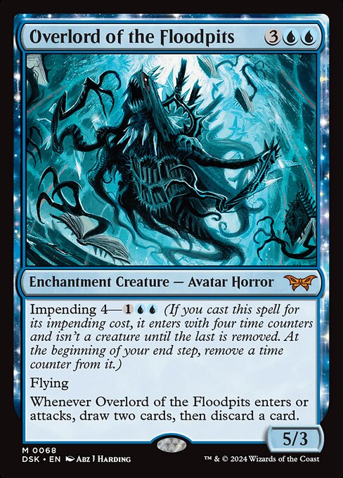 Overlord of the Floodpits (68) [Duskmourn: House of Horror]