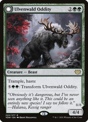 Ulvenwald Oddity // Ulvenwald Behemoth (225) [Innistrad: Crimson Vow]