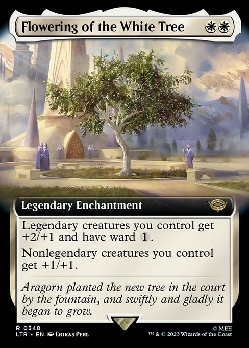 Flowering of the White Tree (348) [The Lord of the Rings: Tales of Middle-earth] [Extended Art]