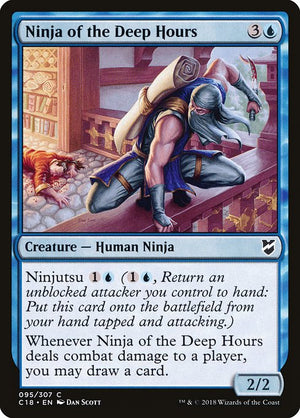 Ninja of the Deep Hours (95) [Commander 2018]