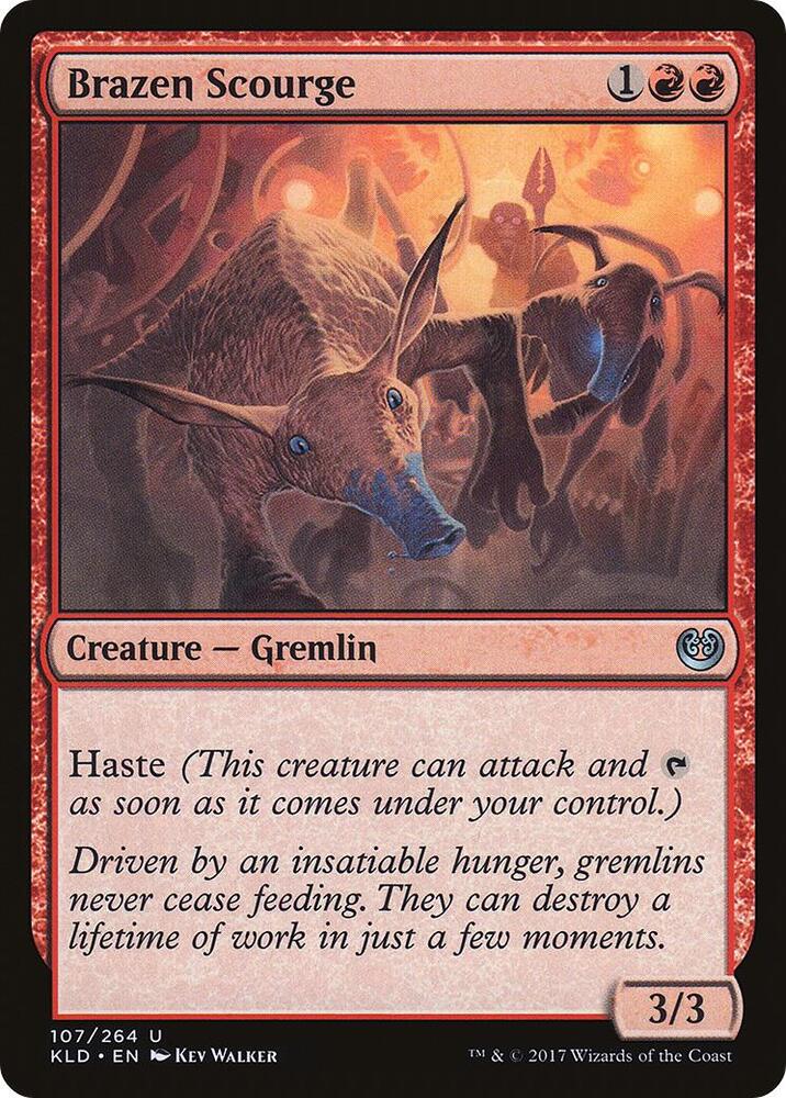 Brazen Scourge (Reprint) (107) [Kaladesh]