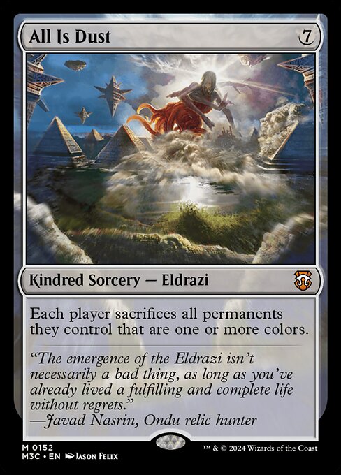 All Is Dust (152) [Modern Horizons 3 Commander]