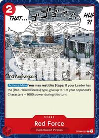 Red Force (OP09-021) [Emperors in the New World: 2nd Anniversary Tournament Cards]