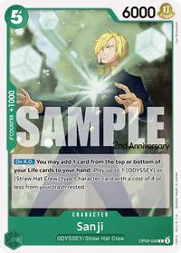 Sanji (028) (OP09-028) [Emperors in the New World: 2nd Anniversary Tournament Cards]