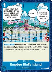 Emptee Bluffs Island (OP09-060) [Emperors in the New World: 2nd Anniversary Tournament Cards]