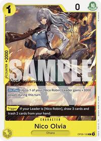 Nico Olvia (OP09-106) [Emperors in the New World: 2nd Anniversary Tournament Cards]