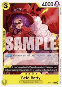 Belo Betty (OP09-112) [Emperors in the New World: 2nd Anniversary Tournament Cards]