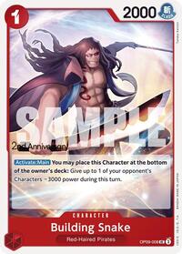 Building Snake (OP09-008) [Emperors in the New World: 2nd Anniversary Tournament Cards]