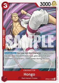 Hongo (OP09-011) [Emperors in the New World: 2nd Anniversary Tournament Cards]