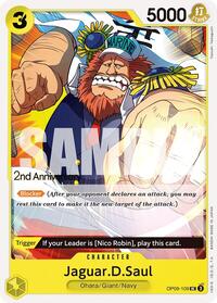 Jaguar.D.Saul (OP09-109) [Emperors in the New World: 2nd Anniversary Tournament Cards]