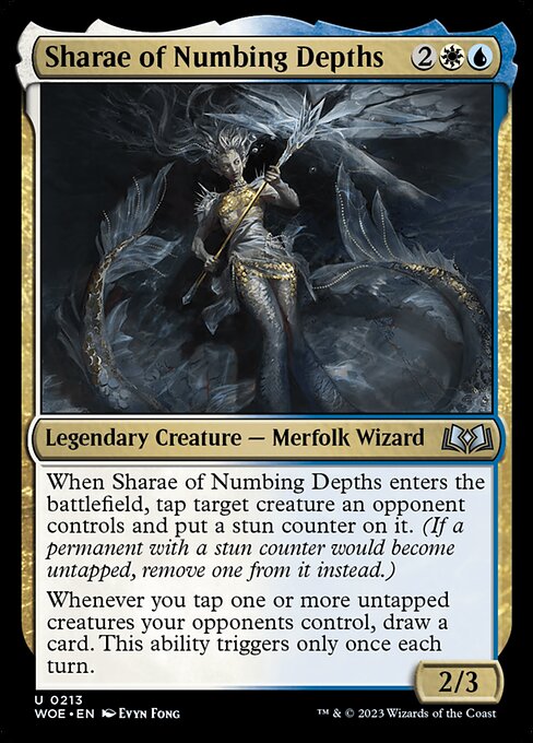 Sharae of Numbing Depths (213) [Wilds of Eldraine]
