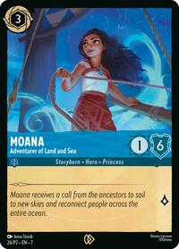 Moana - Adventurer of Land and Sea (26) [Disney Lorcana Promo Cards]